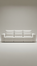 Feather White modular sofa
