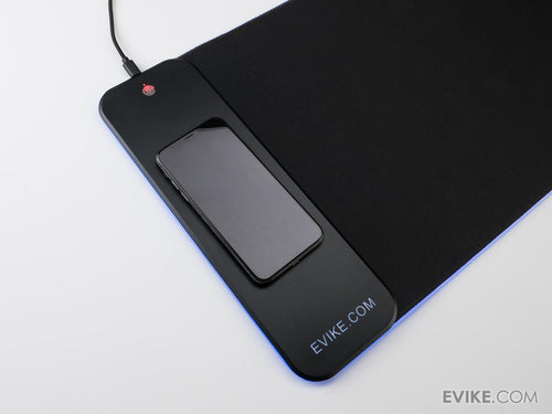 Evike.com RGB Computer Gaming Desk Accessory (Model: Desk Mat w/ Surface Charger) - image 2