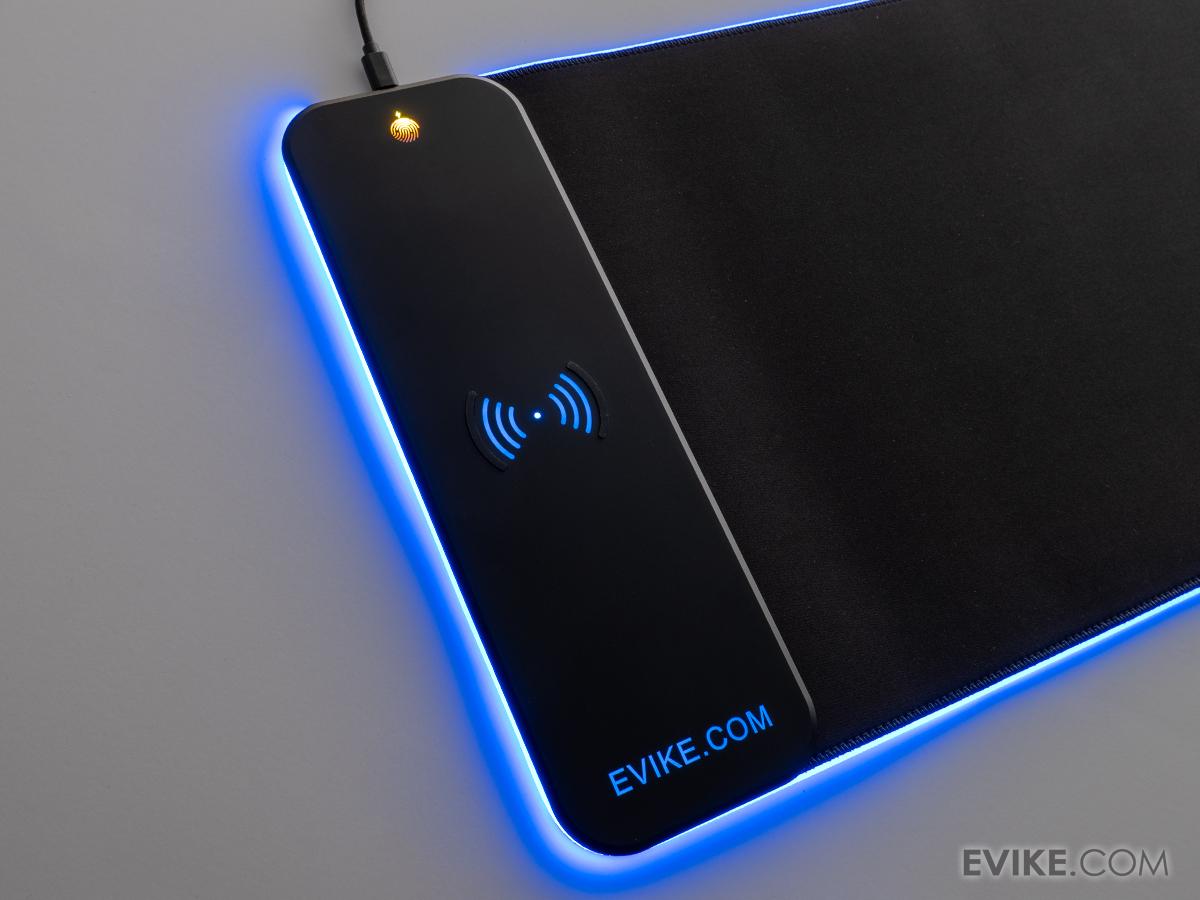 Evike.com RGB Computer Gaming Desk Accessory (Model: Desk Mat w/ Surface Charger) - image 6